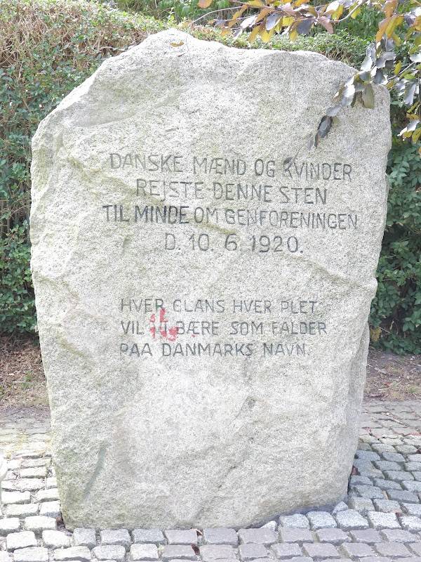 Genforeningssten i Broballe